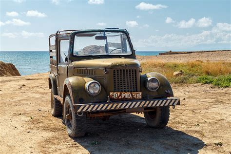 Soviet Jeep Gaz 69 Car On The Black Sea Coast South Coast Flickr