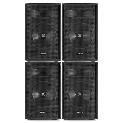 Vonyx Sl Passive Dj Pa Speakers Set Of