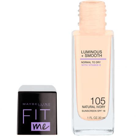 Køb Maybelline Fit Me Luminous Smooth Fdt 105 Matas