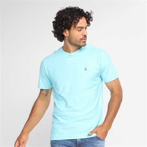 Camiseta Lucky Sailing Lisa Flamê Masculina Camiseta Masculina