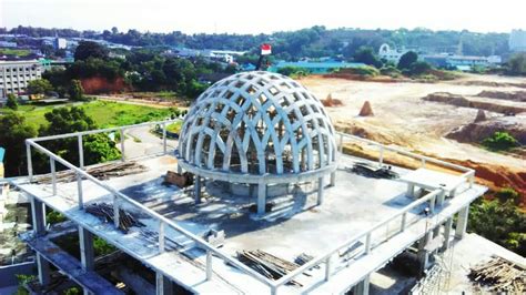 Proses Pembangunan Masjid Jabal Arafah Masjid Jabal Arafah Batam