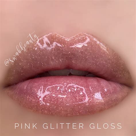 LipSense Pink Glitter Gloss Swakbeauty