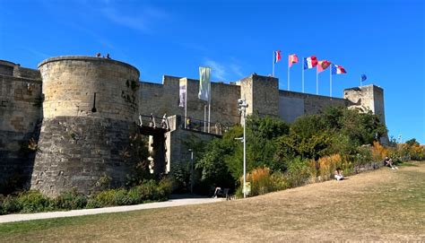 Festung Château de Caen in der Normandie