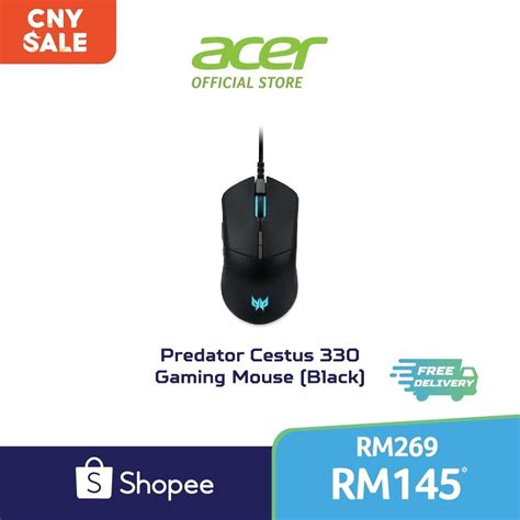 Acer Predator Cestus Gaming Mouse Shopee Malaysia