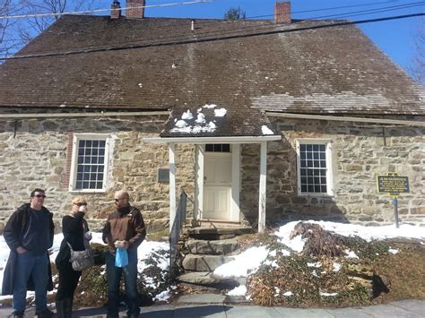 Dutch Colonial Architecture on New Paltz's Historic Huguenot Street