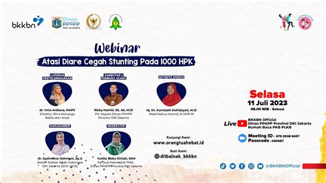 Webinar Promosi Dan Kie Pengasuhan Hpk Atasi Diare Cegah Stunting