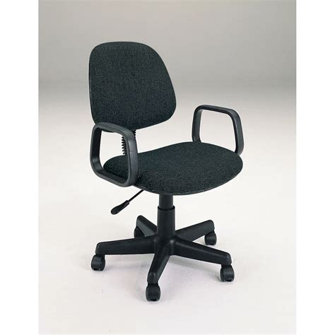 Mandy Office Chair with Pneumatic Lift, Black-in Office Chairs from ...