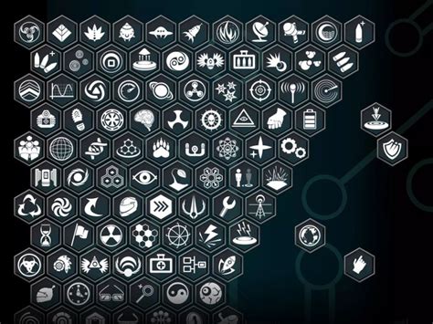 Sci Fi Flat Skills 2d Icons Unity Asset Store Icon Game Ui