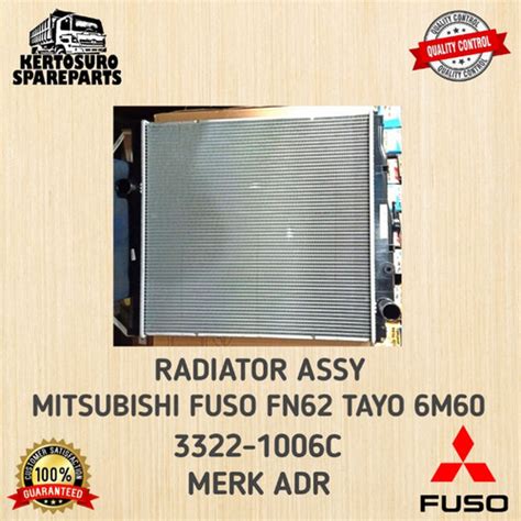 Jual Radiator Assy Mitsubishi Fuso Fn Tayo M Adr C