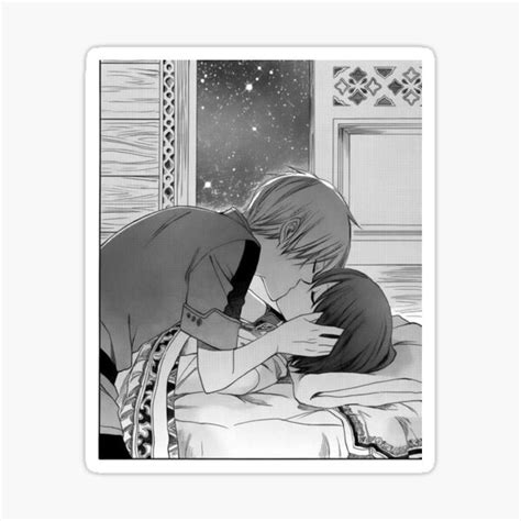 "Zen and Shirayuki Sleepy Kiss" Sticker for Sale by lindsay729 | Redbubble