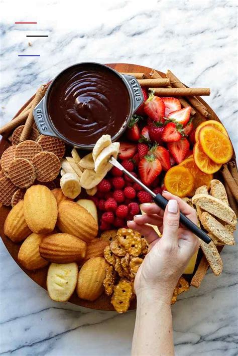 Charcuterieboard Food Platters Chocolate Fondue Recipe Snack Platter