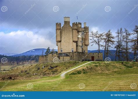 Braemar Castle, Aberdeenshire, Scotland, UK Editorial Photography ...