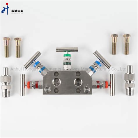 Basic Customization Instrument Manifolds Five Valve Stainless Steel