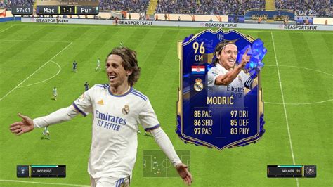 Fifa 23 96 Toty Luka Modric Review Midfield Maestro Fifa 23