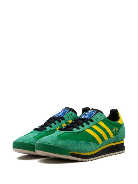 Adidas SL 72 RS Green Yellow Sneakers Green FARFETCH