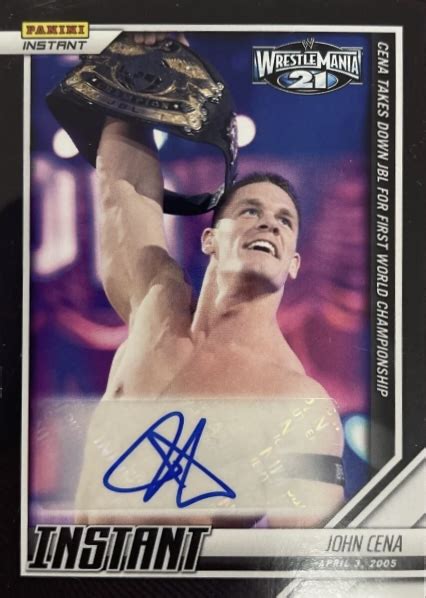 WWE PANINI INSTANT 2022 2023 JOHN CENA CENA TAKES DOWN JBL FOR