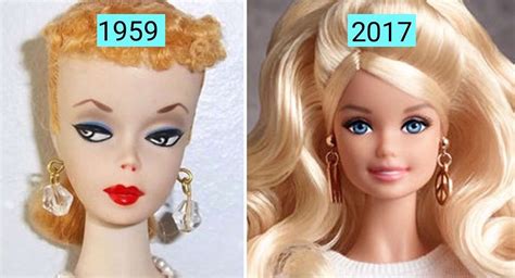 La Sorprendente Evolución De Barbie En El Tiempo Las Primeras Eran Muy