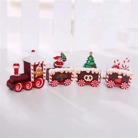 Wooden Christmas Train Christmas Decorations Mantle Decor Etsy