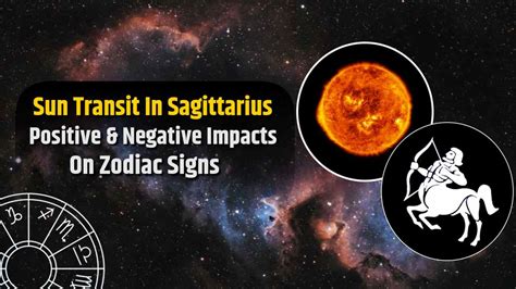 Sun Transit In Sagittarius Showers Blessings On Some Zodiacs While