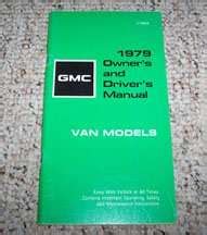 Chevrolet Van Owner S Manual