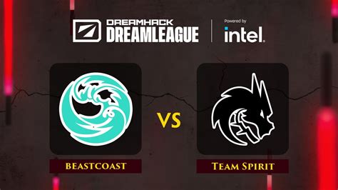 Beastcoast Vs Team Spirit Game 1 DreamLeague Season 19 Group B