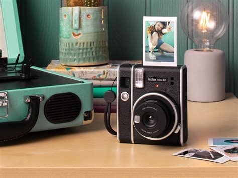 FUJIFILM Instax Mini 40 Instant Camera Has A Vintage Look And Selfie