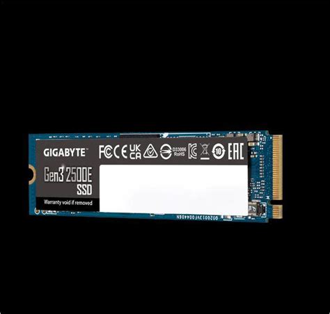 GIGABYTE SSD GEN3 2500E 500GB - EU Supplies