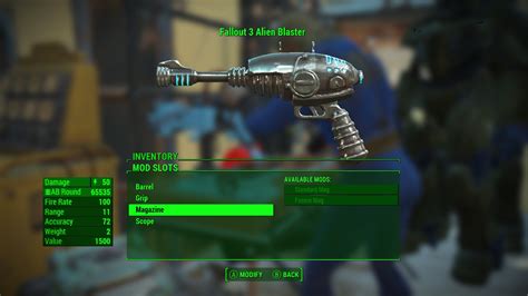 Image 6 - Fallout 3 Alien Blaster mod for Fallout 4 - ModDB