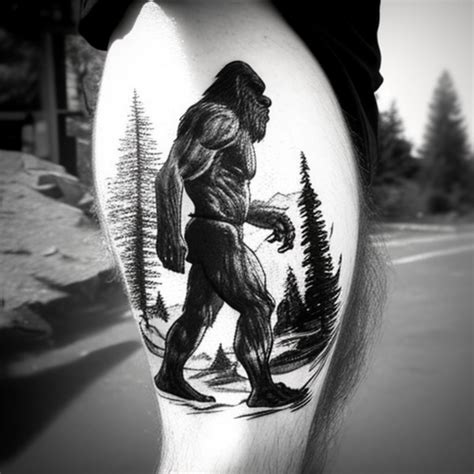 52 Sasquatch Tattoo Ideas - TattooClue.com