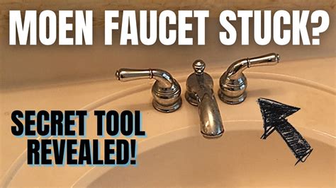 Moen Faucet Stuck How To Remove A Moen Monticello Faucet Tools For