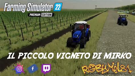 IL PICCOLO VIGNETO DI MIRKO DA MIRKETTO PAL FARMING SIMULATOR 22 ITA