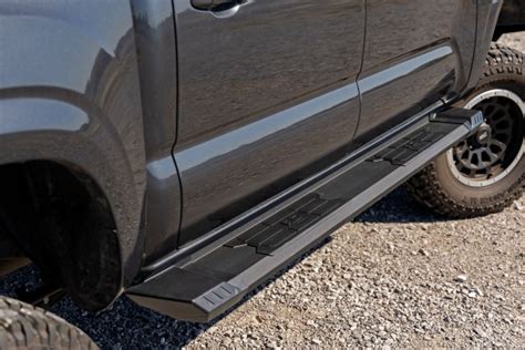 Rough Country Hd2 Aluminum Running Boards Double Cab Toyota Tacoma 2wd4wd 2005 2023