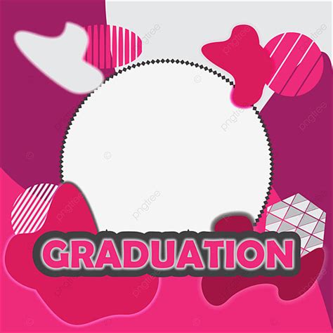 Graduation Twibbon Twibbon Design Graduation Frame Vector Png And