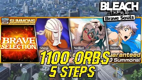 Brave Selection Summons Bleach Brave Souls Youtube