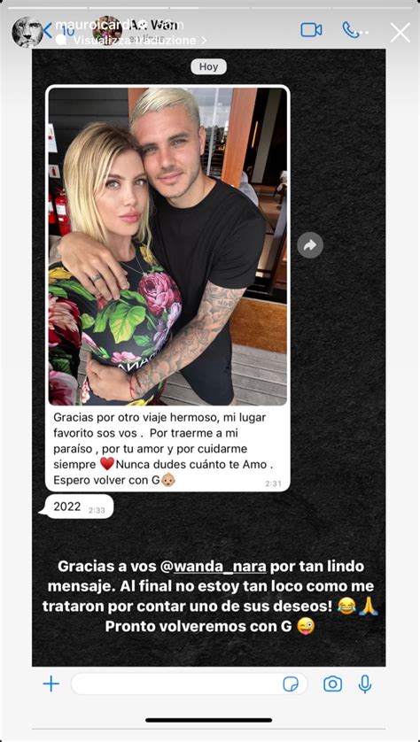 Wanda Nara E Mauro Icardi Di Nuovo Insieme Lui Sui Social