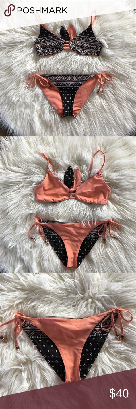 Roxy Reversible Swim Bikini Clothes Design Fashion Tips Fashion Design