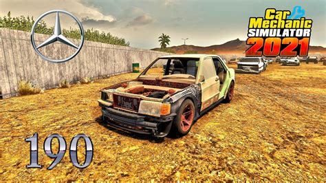 Restoration Mercedes Benz 190E Car Mechanic Simulator 2021 YouTube