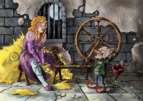 Grimms Fairy Tales Stories Rumpelstiltskin Makes An Etsy