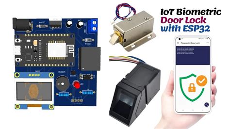 Esp32 Based Biometric Door Lock System Using Fingerprint R307 Sensor And Blynk Iot Youtube