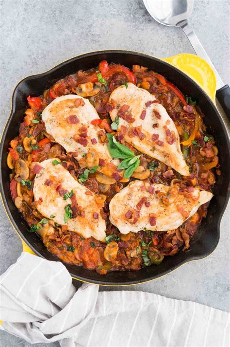 Chicken Cacciatore Delicious Meets Healthy