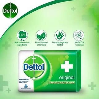 Dettol Anti Bacterial Body Bar Soap 65g 105g 3 1 Dettol Sabun Badan