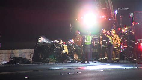 1 Dead 1 Hospitalized In Fatal Wrong Way Crash On 101 Fwy Abc7 Los Angeles