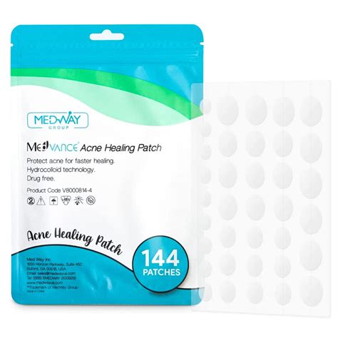 Medvance Hydrocolloid Acne Patches Advanced Treatment For Pimples And Blackheads