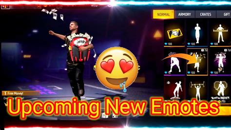 Upcoming New Emotes In Free Fire Ob Upcoming All Emotes In Free