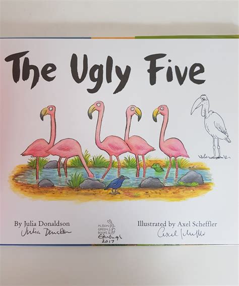 The Ugly Five. [SIGNED, with Original Sketch by the Illustrator]. by ...