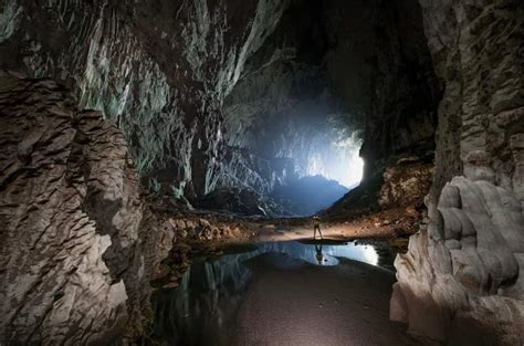 Deer Cave In Gunung Mulu National Park In Borneo Look How The Lady In