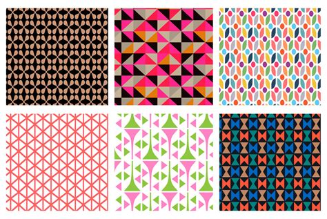 Mid Century Patterns - Graphics - YouWorkForThem