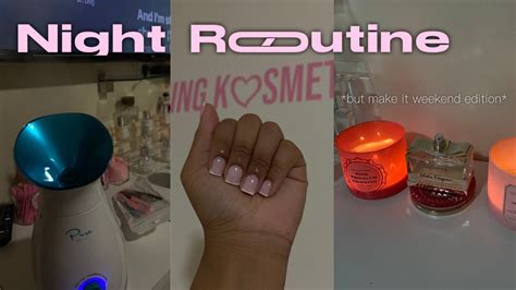 2022 Night Routine Relaxing And Productive Youtube