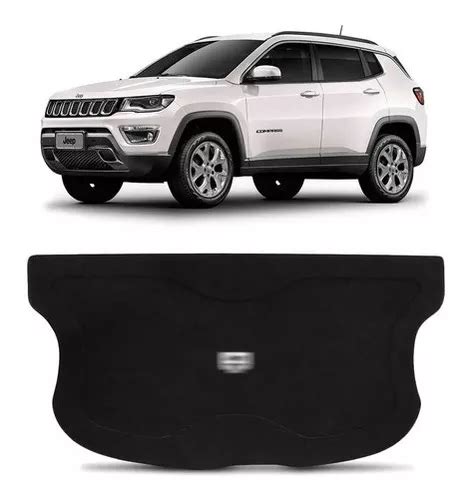 Tampao Porta Malas Jeep Compass 2016 A 2021 Preto Bagagito