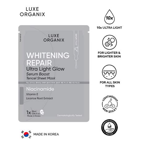 Luxe Organix Whitening Repair Line Watsons Philippines